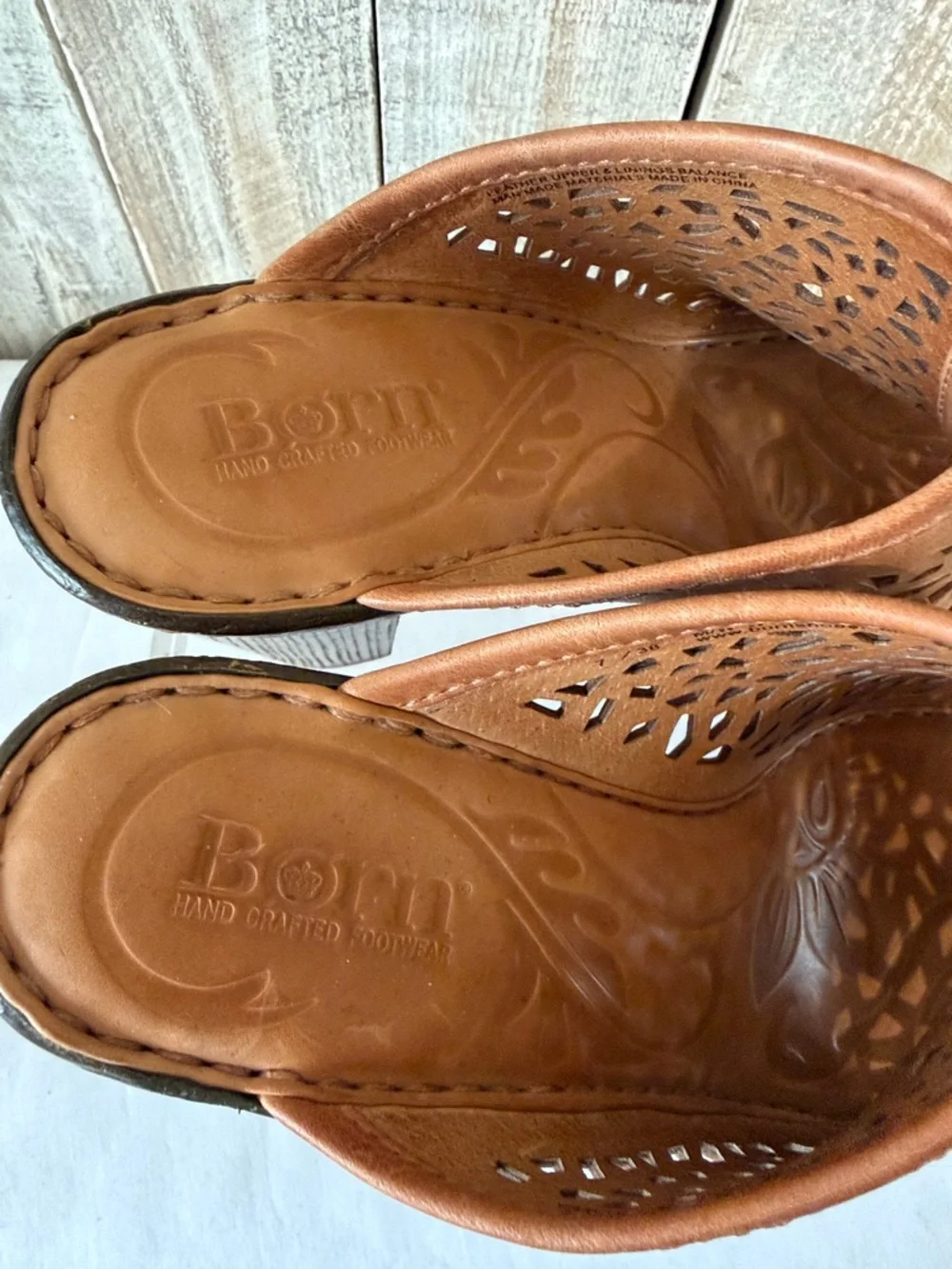 Born Kismet Block Heel Mules - Picture 3 of 13